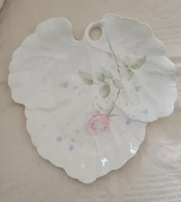 Mikasa VTGE Bone China April Rose 15” Platter Tray Serving  Easter Holiday  • $55