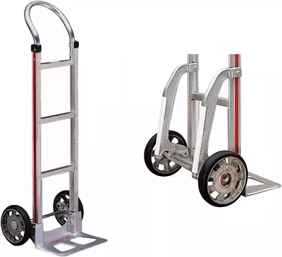 HMK111AA1 Aluminum Hand Truck Horizontal Loop Handle 14  X 7-1/2  Aluminum Die • $279.99