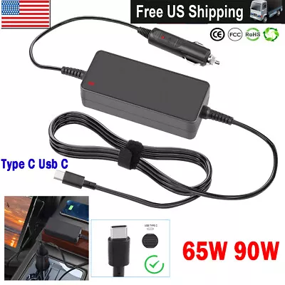 65/90W USB-C Car Charger Power Adapter PD3.0 For IPhone/MacBook Pro/Lenovo • $14.99