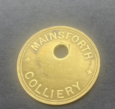 £34.99 • Buy Mainsforth ...blank.     .    Colliery Miners Pit Check
