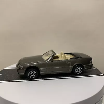 Bburago Mercedes Benz 300SL Convertible Dark Gray Metallic - 1:43 VTG GC* As-is • $10.95