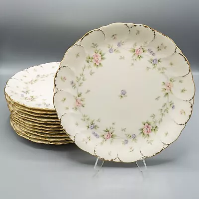 Mikasa Remembrance Dinner Plates 10 3/4  - Set Of 12 - FREE USA SHIPPING • $360