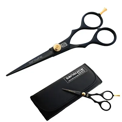 £11.45 • Buy Sanguine Hair Scissors Hairdressing Scissors, Presentation Case, Barber Shears