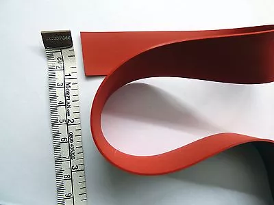 Latex Rubber Strapping 1.05mm Thick 25mm/ 1inch Wide Red • £2.25