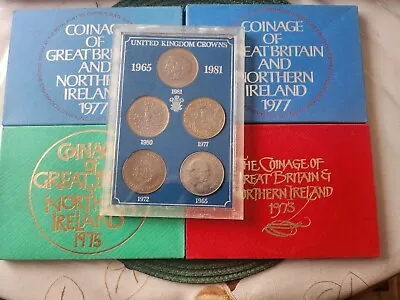 Proof  Year Coin Sets And   Folders  1954- 2021 United Kingdom • £9.99