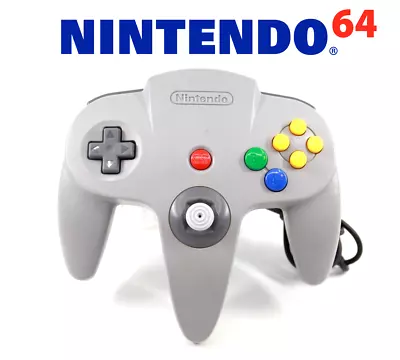 Genuine Nintendo 64 (N64) Controller - Good Joystick - Tested - CHOOSE COLOUR • $40.50