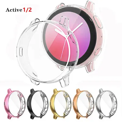 3Pack For Samsung Galaxy Watch Active 2 40/44mm Screen Protector Full Cover Case • $17.59