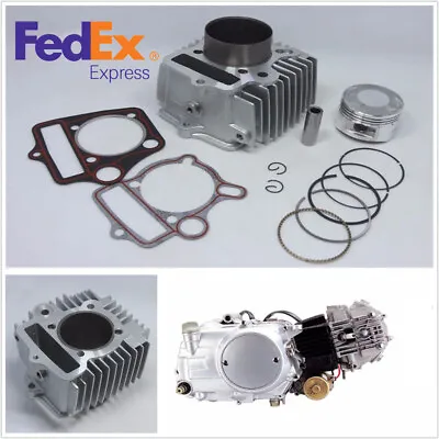 Durable Motorcycle Engine Rebuild Cylinder Kit 54mm Piston Ring Gasket 110-125cc • $62.99