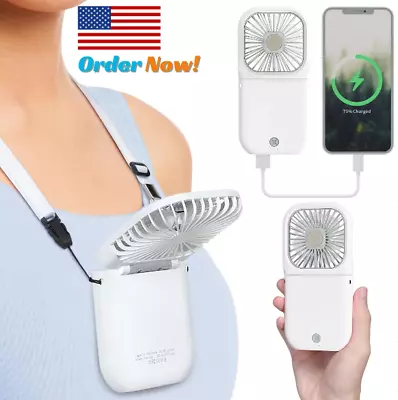 Mini Handheld Fan Portable Personal Fan Rechargeable Fan Small Pocket Fan Coolin • $23.84