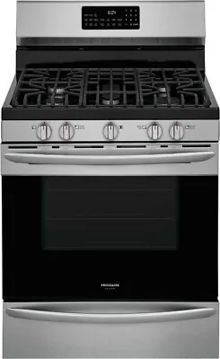 Frigidaire GCRG3060AF 30  Stainless Freestanding 5 Burner Gas Range NIB #130969 • $919