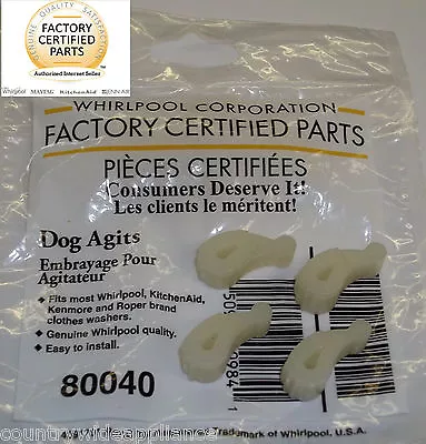 $1.69 • Buy GENUINE Sears Kenmore Amana Maytag Washer Agitator Dogs 80040 Replaces 285770