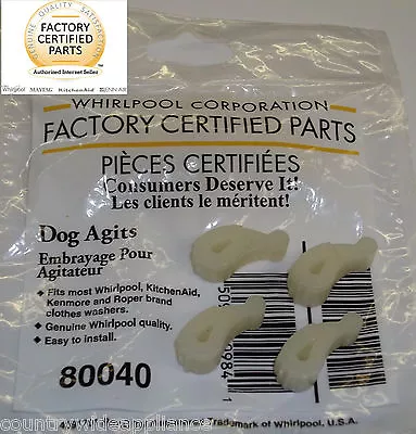 GENUINE Sears Kenmore Amana Maytag Washer Agitator Dogs 80040 Replaces 285770 • $1.69