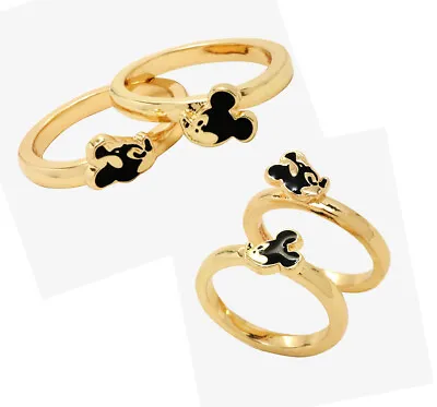 Disney Mickey Mouse & Minnie Mouse Ring Set The True Original 90th Anniversary • $13.99