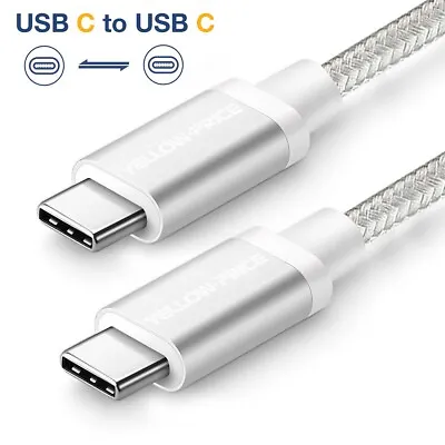 $23.74 • Buy 2M Super Fast Charger USB-C To USB C Type C Cable For Samsung S22 Ultra S22 Plus