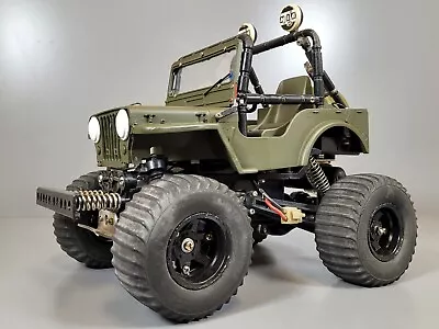 Vintage Original 1982 Tamiya 1/10 RC Wild Willy M38 Jeep For Parts Or Restore • $295