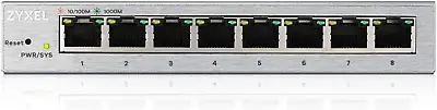 8 Port Gigabit Web Managed Switch | Plug & Play | Supports VLAN Qos IGMP & LAG • $53.91