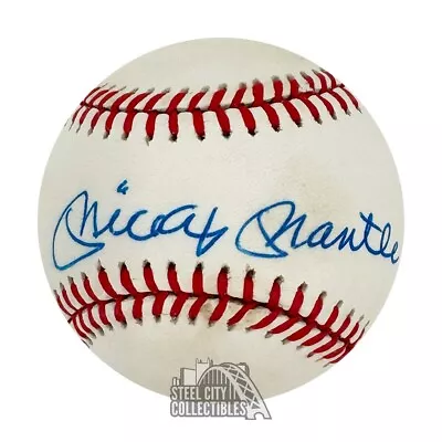 Mickey Mantle Autographed Official American League Baseball - JSA LOA (Y59184) • $809.95