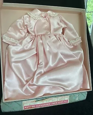 16-25 Pink Satin Robe 16” Kelly Marybel Madame Alexander Doll MIB 15” • $55