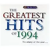 Various : Greatest Hits 1994 CD Value Guaranteed From EBay’s Biggest Seller! • £3.95