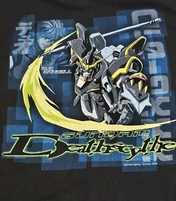 Vintage Y2K Gundam Deathscythe Men's 2XL T-shirt. Anime Robot • $125