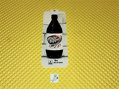 ROYAL VENDORS 660 SODA VENDING MACHINE  DIET DR. PEPPER  20oz BOTTLE VEND LABEL • $9.99