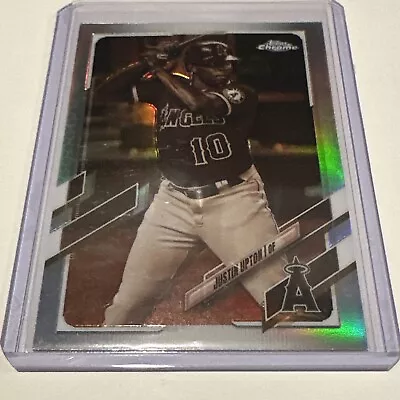 2021 Topps Chrome Sepia Refractor Justin Upton #201 - Los Angeles ANGELS RAYS NM • $1