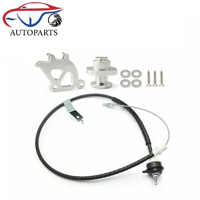 For 1979-1995 Mustang Adjustable Clutch Cable Quadrant And Firewall Adjuster Kit • $42.19