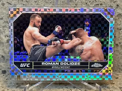 2024 Topps Chrome UFC Roman Dolidze #167 X-Fractor • $1.50