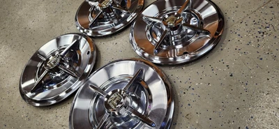 $250 • Buy 1957/1958 Dodge Custom/royal Lancer 14” Full Set - Hot Rod Custom Hub Cap