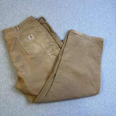 Vintage Carhartt 46x29.5 PAINTED WORN Double Knee Pants - See Pics Great Look • $63.20