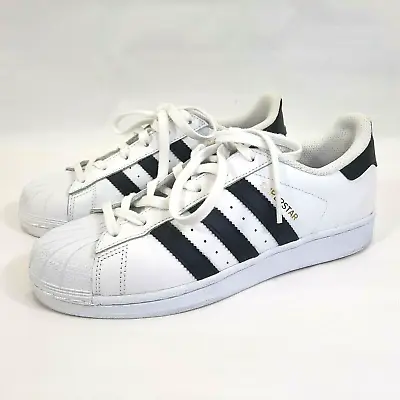 £18.73 • Buy Adidas Sneaker 6.5 Big Kid Superstar Pro Model Shell Toe White Ortholite Low Top