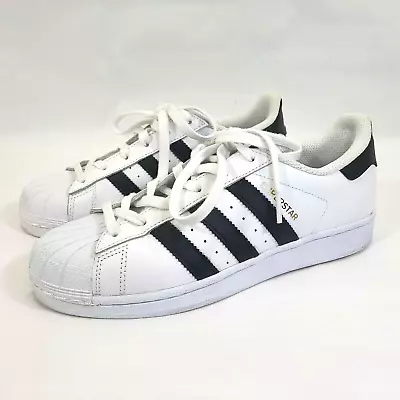 £18.54 • Buy Adidas Sneaker 6.5 Big Kid Superstar Pro Model Shell Toe White Ortholite Low Top