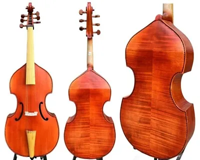 Baroque Style SONG Maestro 6 Strings 27  Viola Da Gamba Good Sound #15390 • $719.10