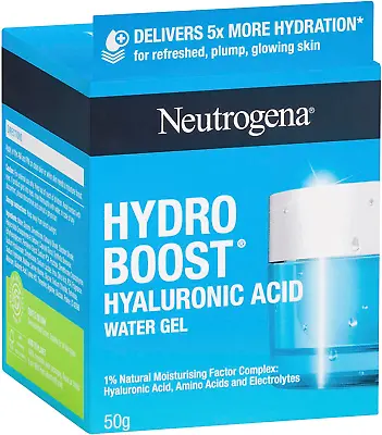 Neutrogena Hydro Boost Hyaluronic Acid Water Gel Moisturizer 50 G White • $35.55