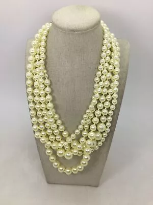 $18 • Buy J. Crew Multi Strand Faux Pearl Necklace 