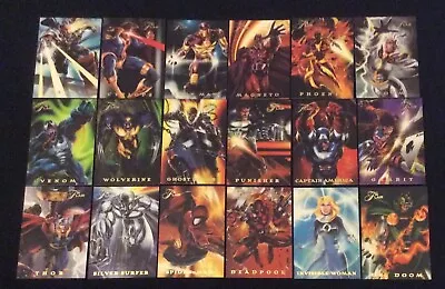 1994 Marvel Flair Powerblast Insert Cards Comic Card Singles You Choose • $5.11