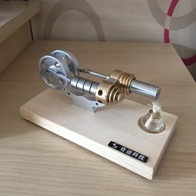 Hot Air Stirling Engine Model Micro Electricity Power Generator Engine Motor Toy • $39.99
