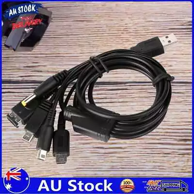 AU 5 In1 USB Charger Cable Universal 1.2m/4 Ft For Nintendo NDSL / NDS NDSI XL 3 • $9.40