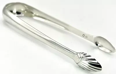 Scottish Silver Georgian Sugar Tongs – Edinburgh C. 1810 • £45