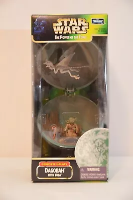 Star Wars Power Of The Force Complete Galaxy DAGOBAH WITH YODA Kenner 1998 NIB • $3.99