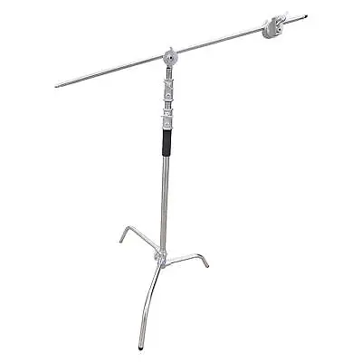 Heavy Duty Photography C Stand W/129.92 Adjustable Boom Arm W/58.66  Holding Arm • $106.98