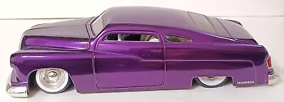 Jada Toys 1951 Mercury 1:18 Dub City Oldskool Guitar Purple Customized Wheels • $59.75