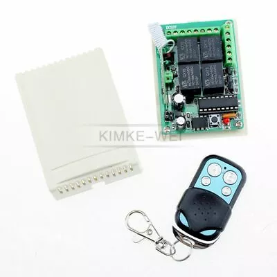 4 Channel RF Wireless Transmitter Remote Control 315MHz • $18.90