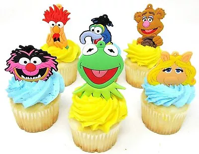 Muppets Birthday Cupcake Cake Party Favor Set Featuring Items Shown • $24.99