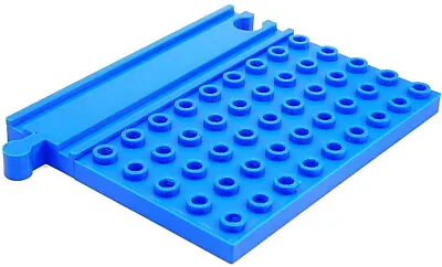 BLUE DUPLO Station Base Plate For Brio Bigjigs IKEA Wooden Toy Train • $16.86