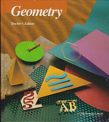 McDougal Littell Geometry Teacher Edition - Hardcover By Ray C Jurgensen - NEW • $505.95