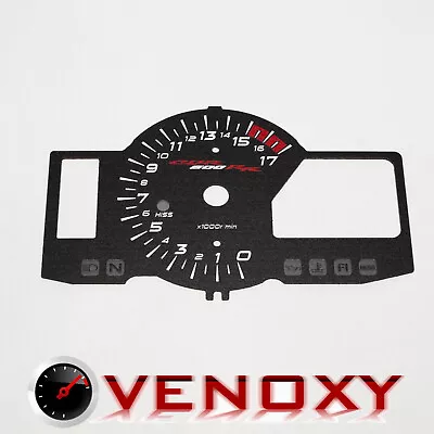 $44.99 • Buy Honda CBR 600 RR PC40 2007-2008  HISS KM/H Instrument Cluster Black Gauge Faces