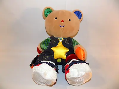 Kids Melissa Doug Bear Wear Teddy K's Toy Plush Educational Stuffed Dress 13  • $11.18