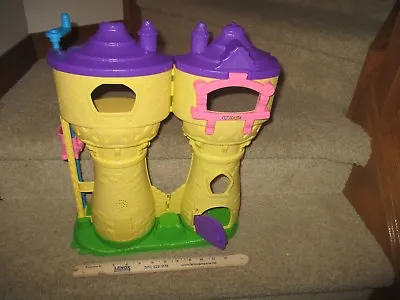 $19 • Buy Fisher-price Little People Disney Princess Rapunzel's Tower Playset Toy Building