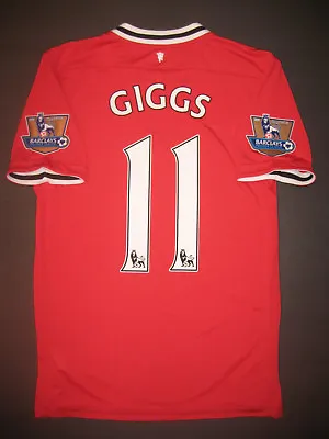 2011-2012 Nike Manchester United Ryan Giggs Jersey Shirt Kit Maglia Wales  • $289.99